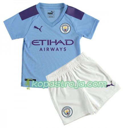 Billiga Fotbollströjor Manchester City Barn Hemma tröja 2019/20 Kortärmad